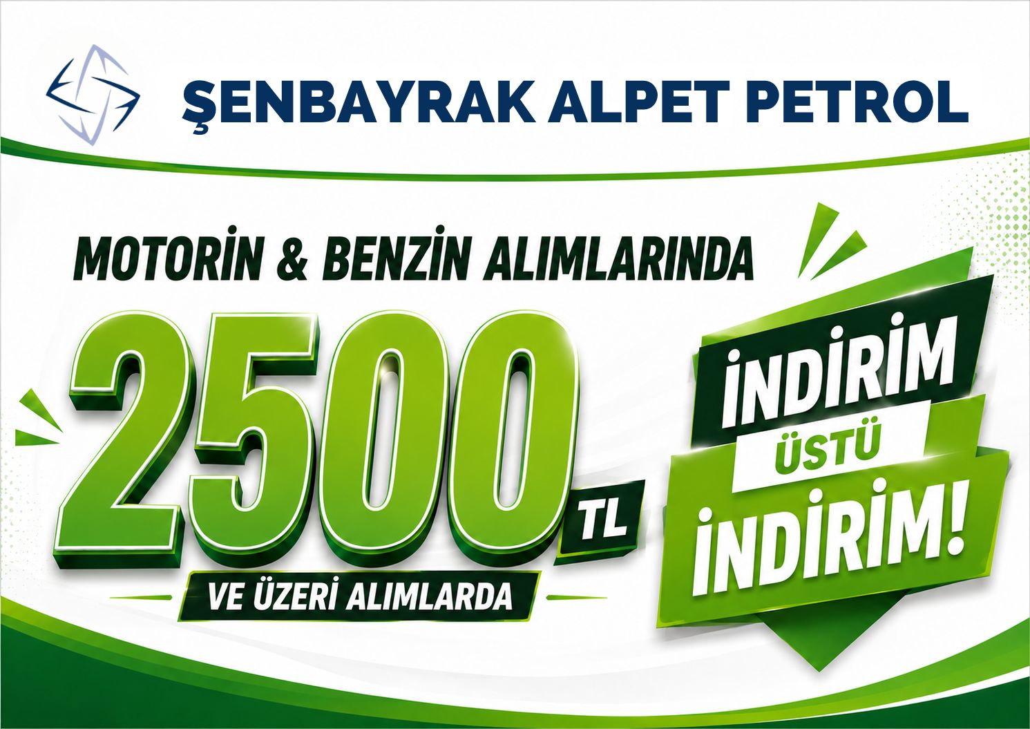 2500 TL ve Üzeri Akaryakıt Alımlarında İ